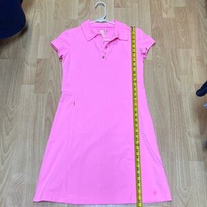 Lilly Pulitzer NWT Vibrant Pink Meryl dress with shorts XS